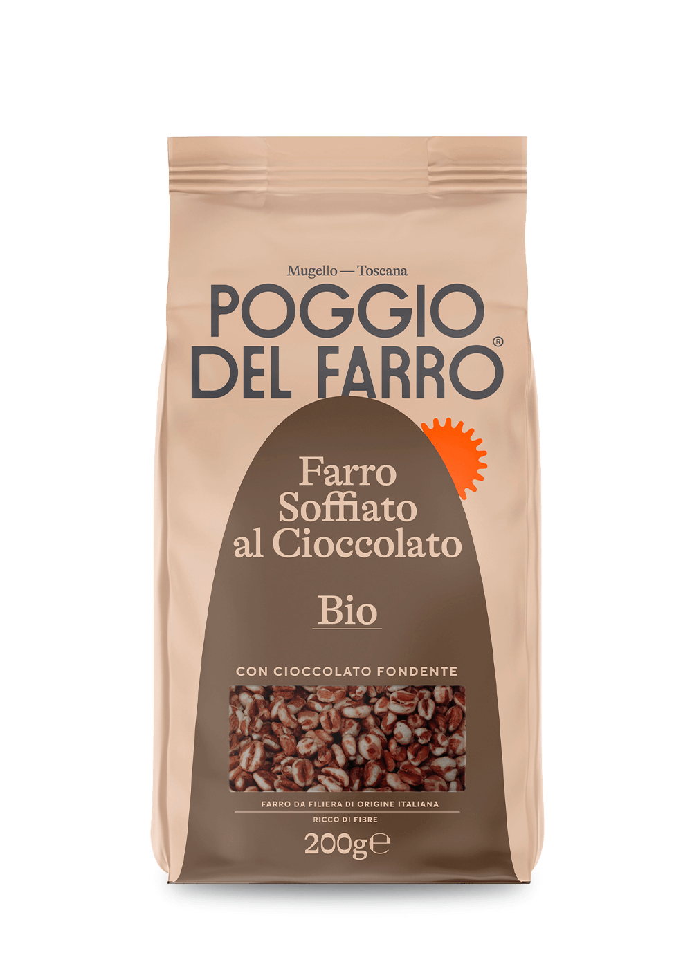 Farro Soffiato Bio al Cioccolato