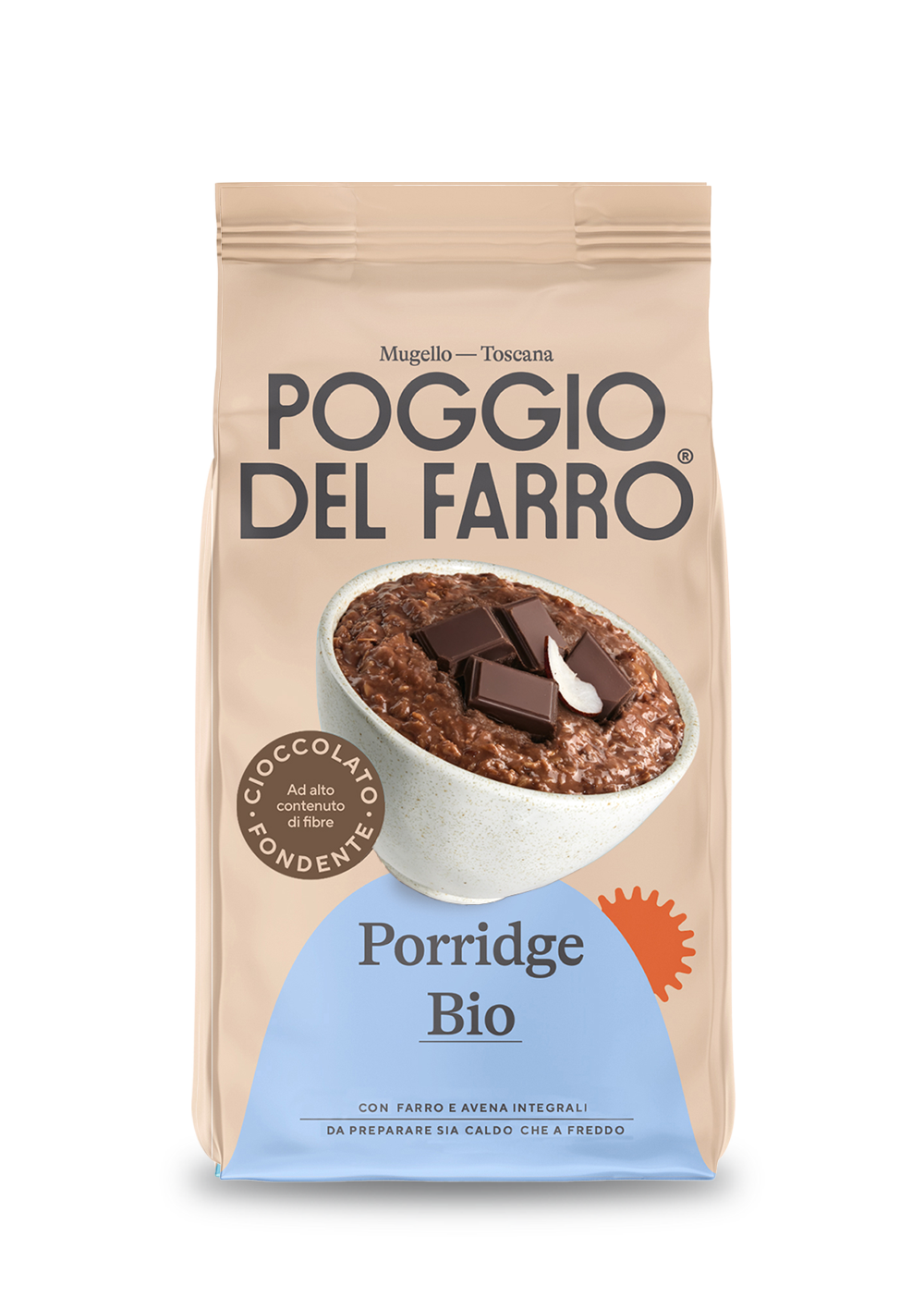 Porridge con Cioccolato e Banana Bio
