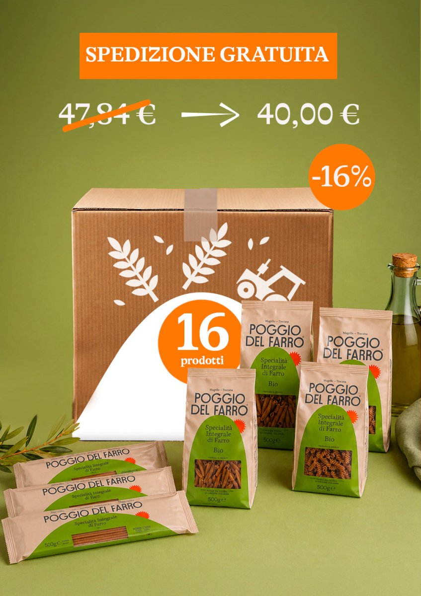 Raccolta - Dispensa Pasta di Farro
