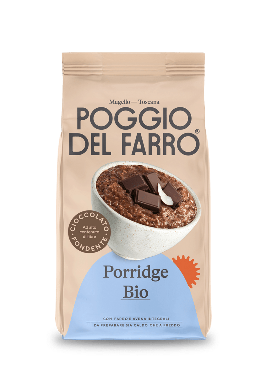 Porridge con Cioccolato e Banana Bio
